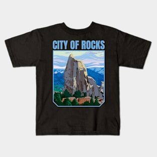 City of Rocks Idaho Kids T-Shirt